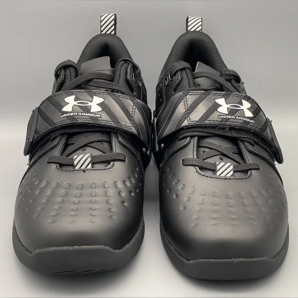 Under Armour Reign Lifter Training Shoes 3023735-001 Black Mens Size 7 & 7.5 NEW - Picture 4 of 10